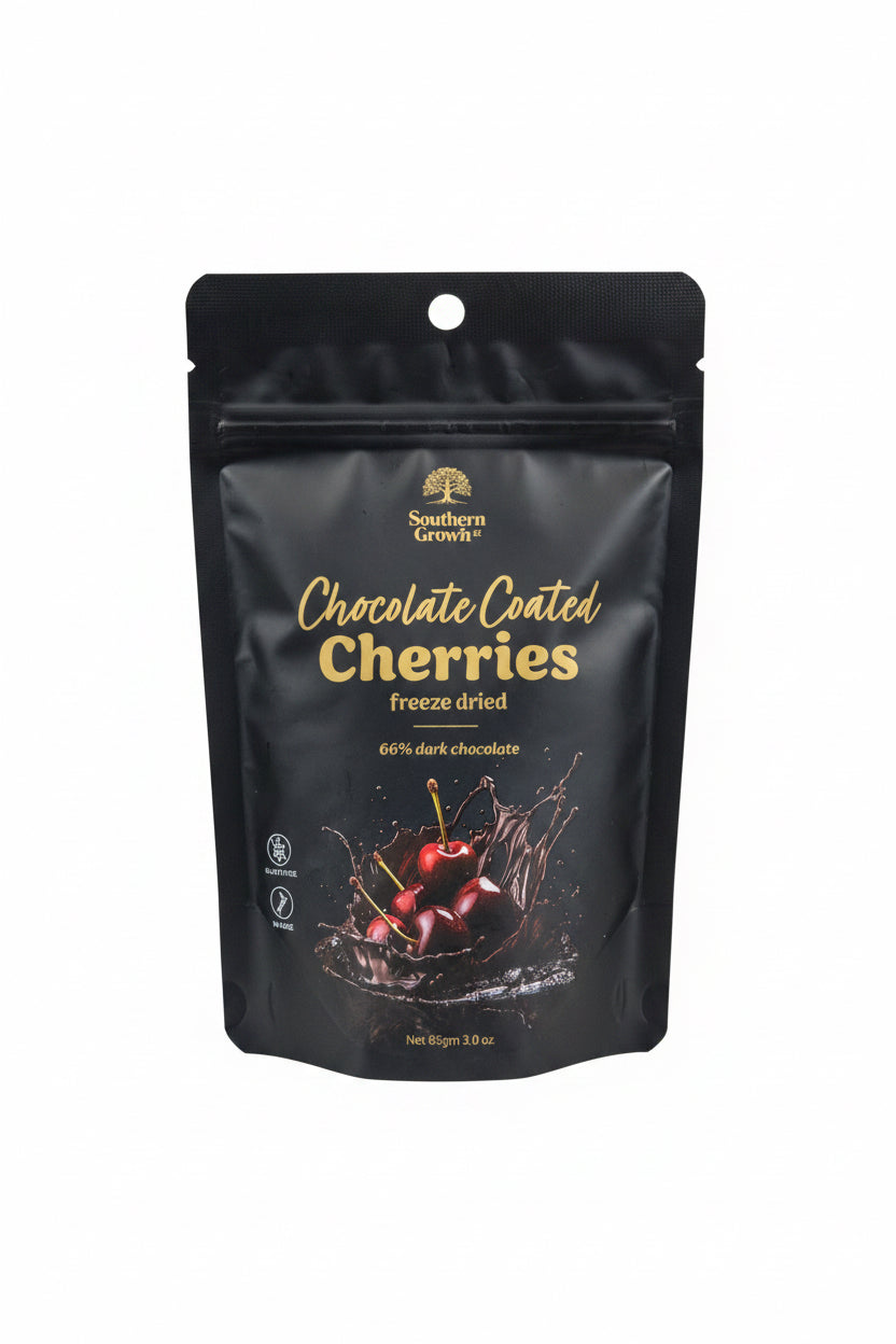 Dark Chocolate Covered Cherries (Southern Grown) 85g