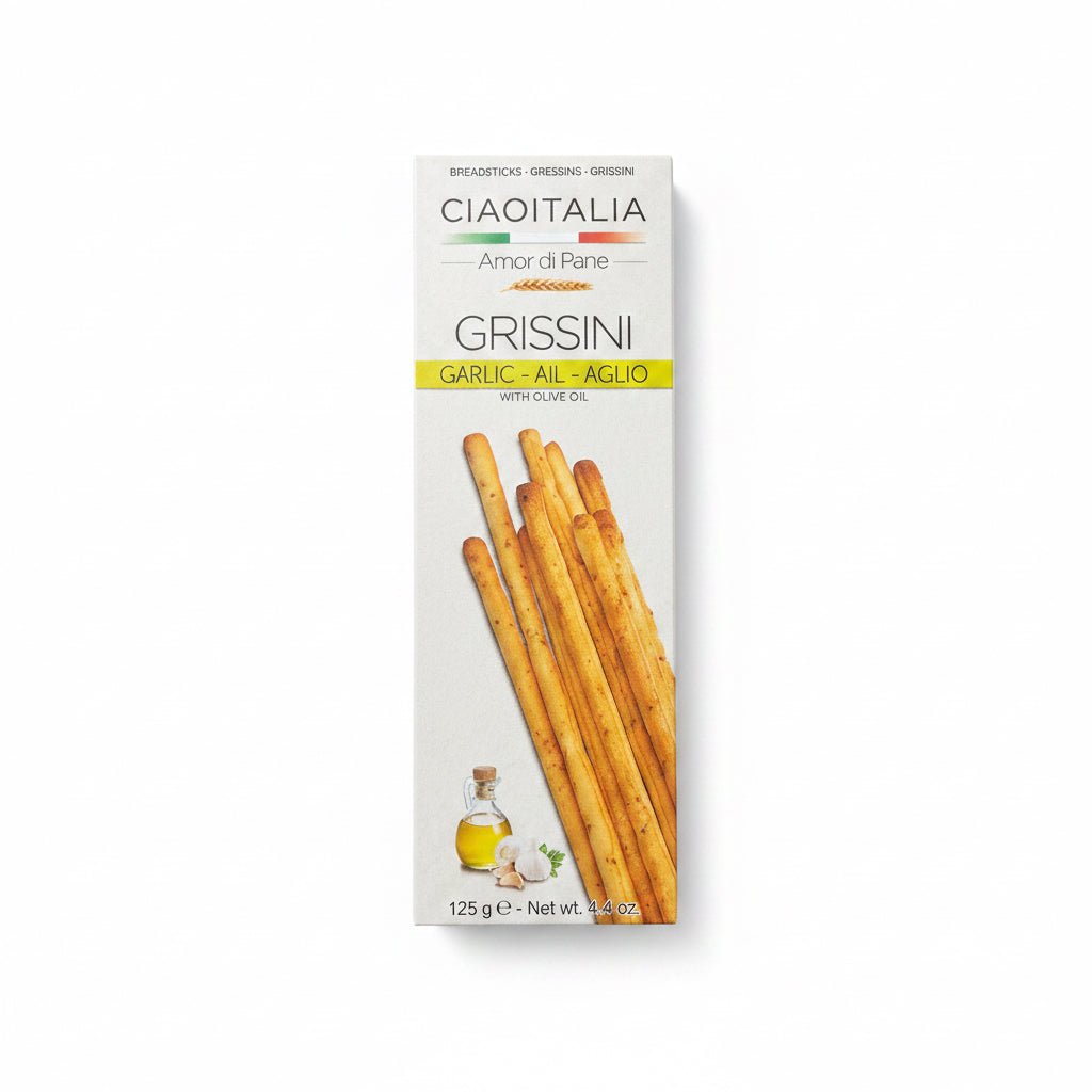 Garlic Grissini 125g (Cio Italia)