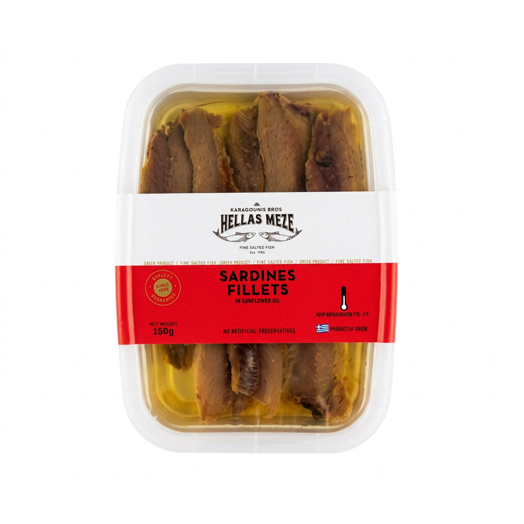 Hellas Mezze Sardines 150g