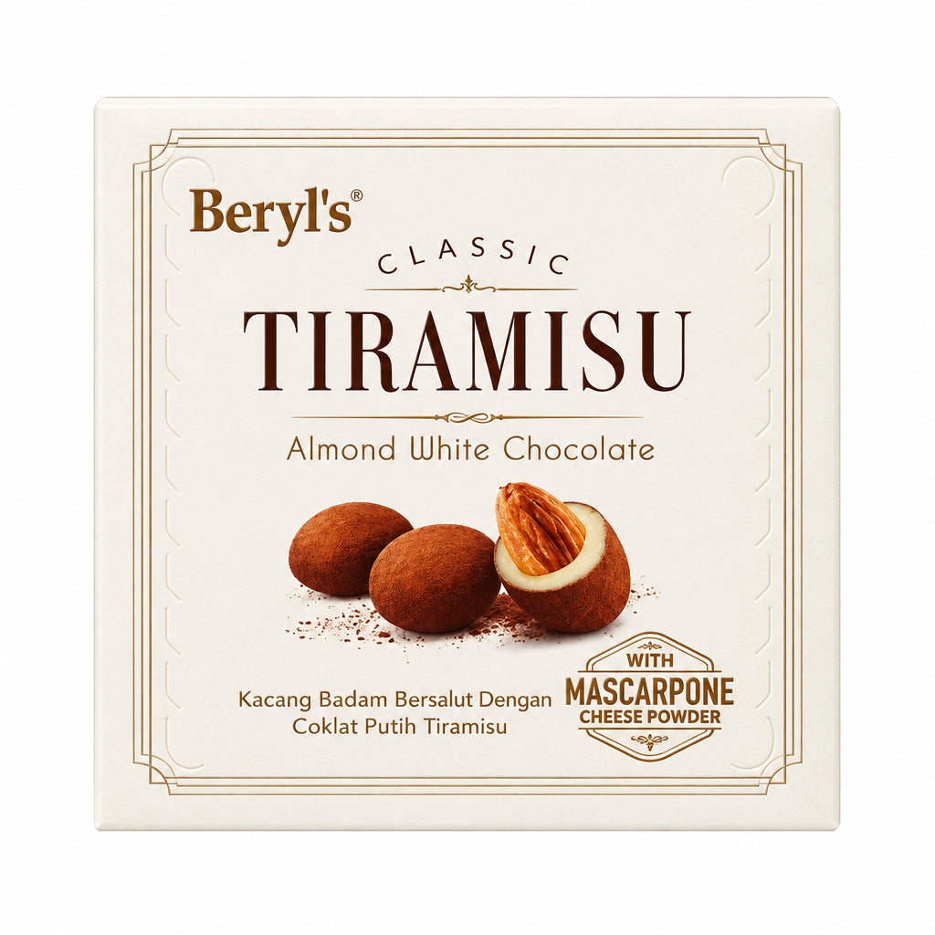 Tiramisu Almond White Chocolate Gift Box (Beryls)