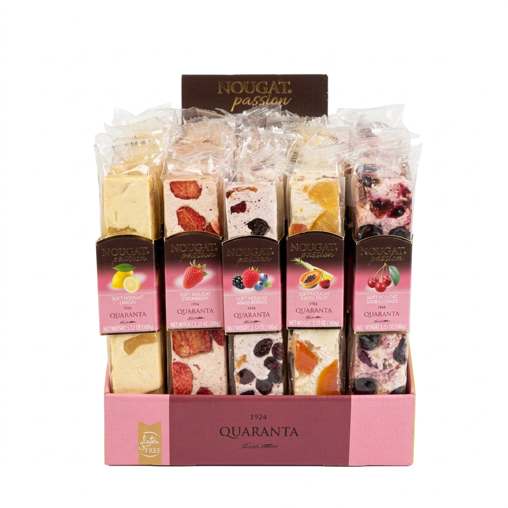 Soft Nougat Passion Bars 100g (Qua)