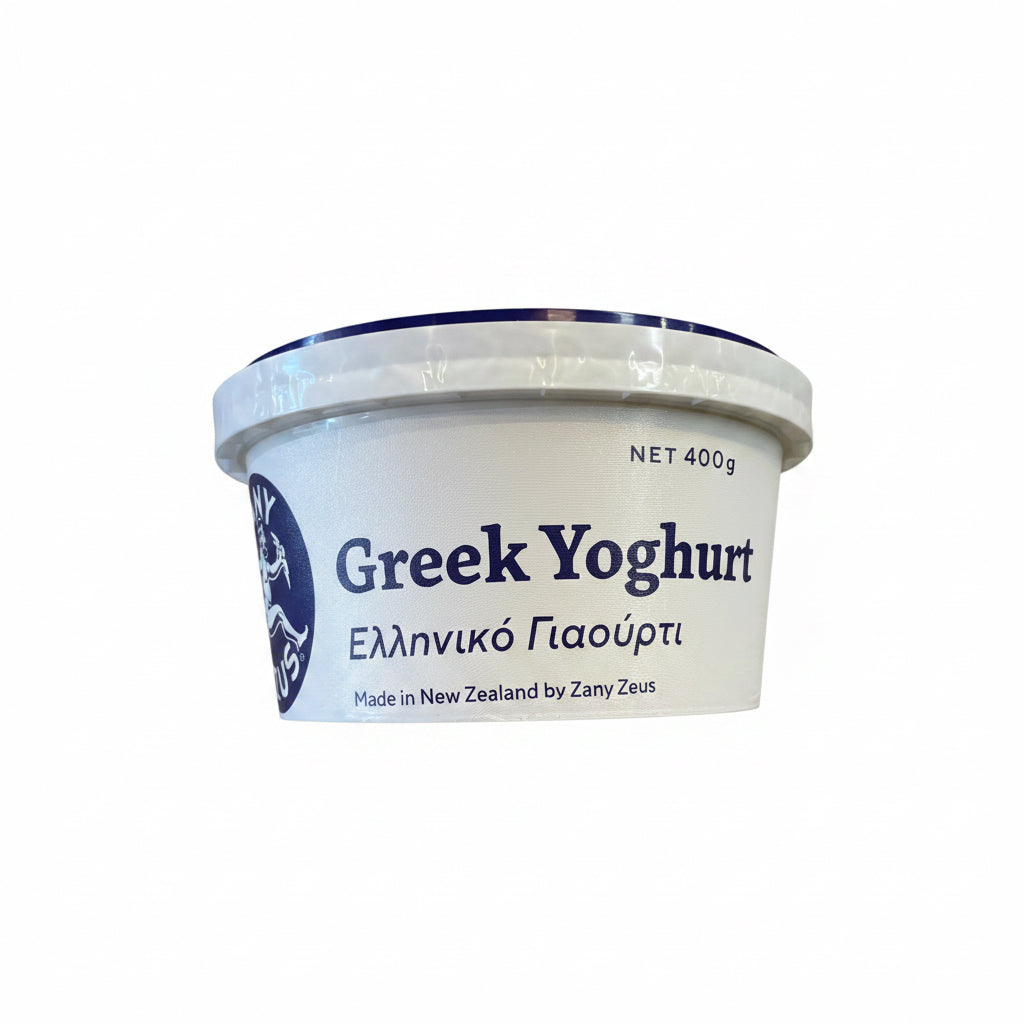 Greek Yoghurt 400g (Zany Zmus)