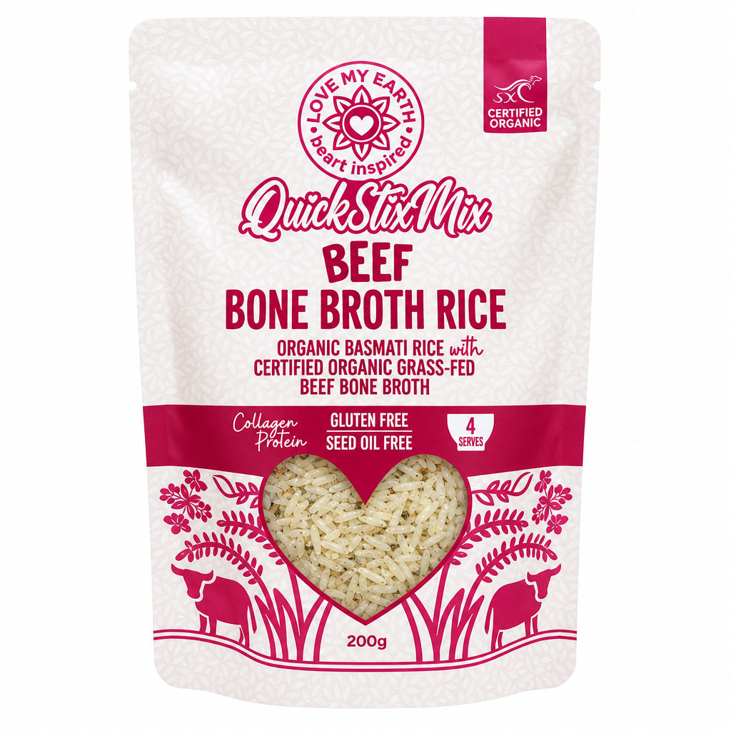 Beef Bone Broth Rice (Love My Earth) 200g