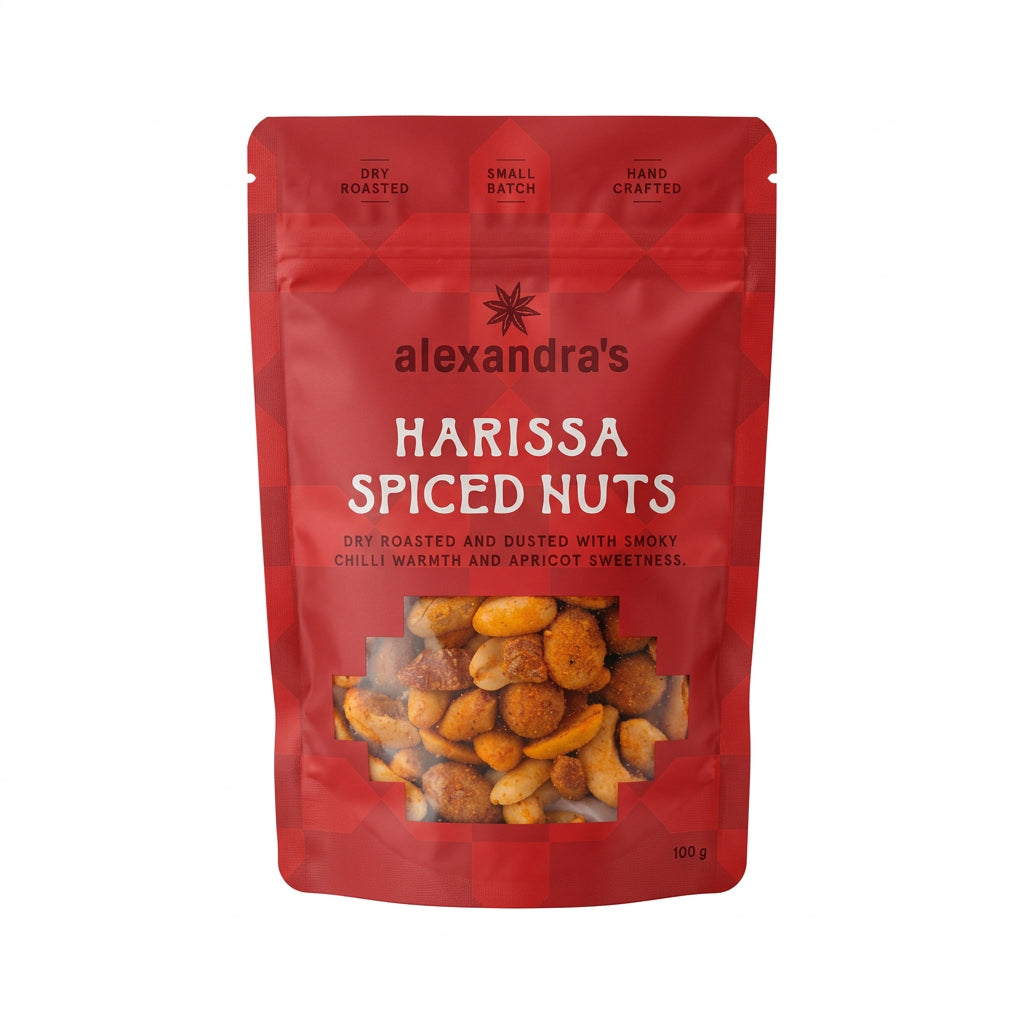 Harissa Spiced Nuts (Alexandras) 100g