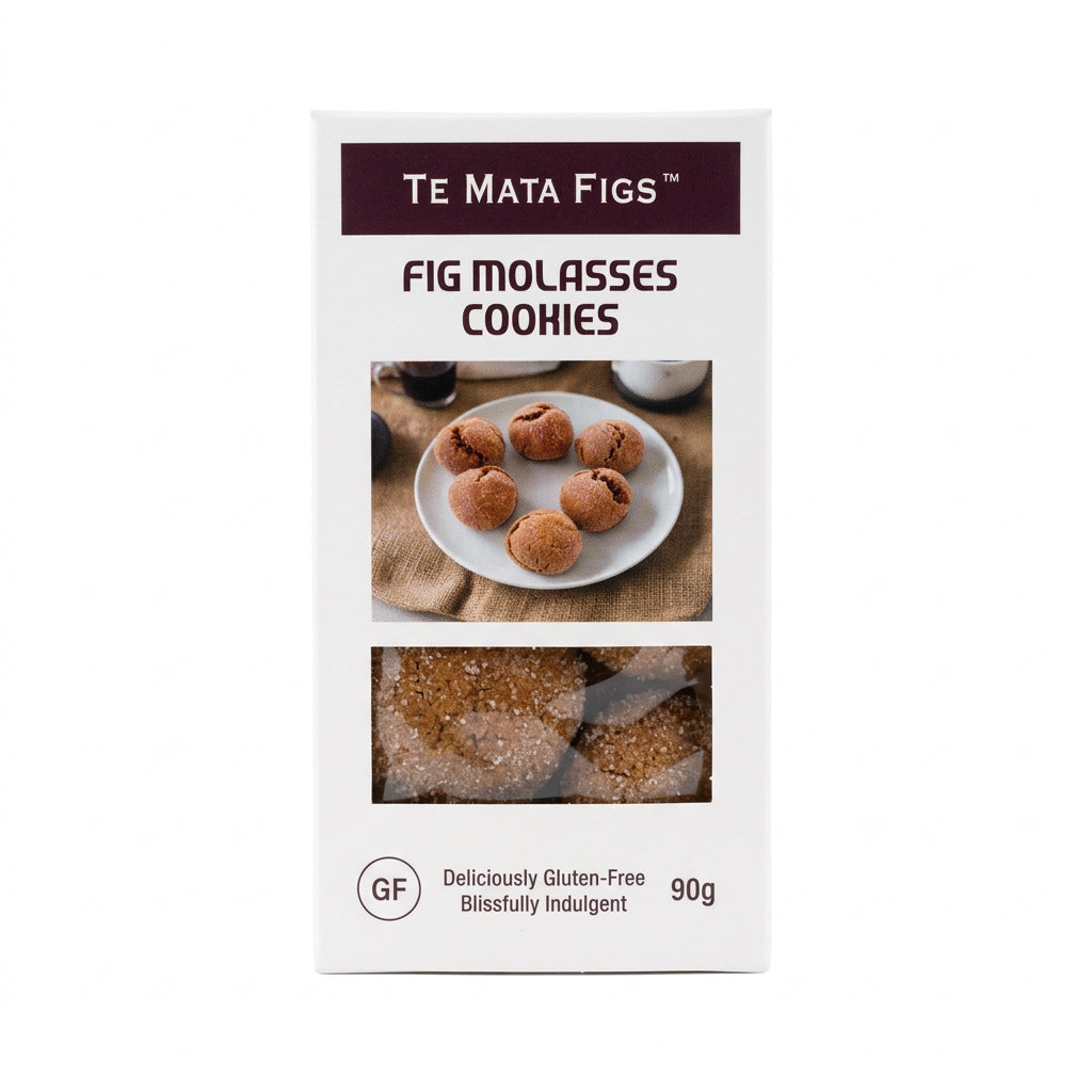 Fig Molasses Cookies (Te Mata Figs) 90g