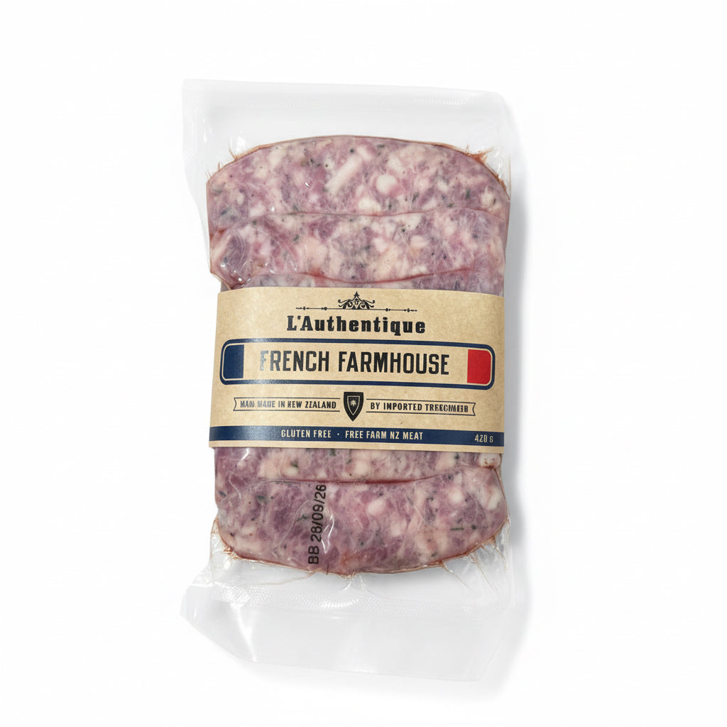 French Farmhouse Sausages 420g (L'Authentique)