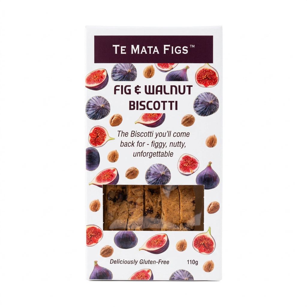Fig & Walnut Biscotti (Te Mata Figs) 110g