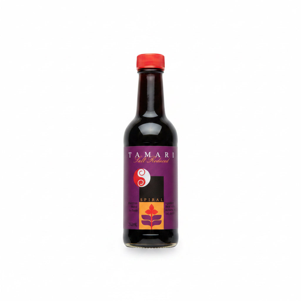 Salt Reduced Tamari 250ml (Spiral Foods)