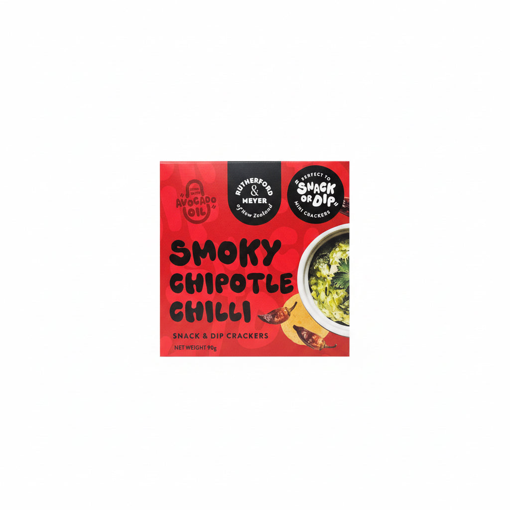 Crackers - Smokey Chipotle Chilli 90g (R&M)
