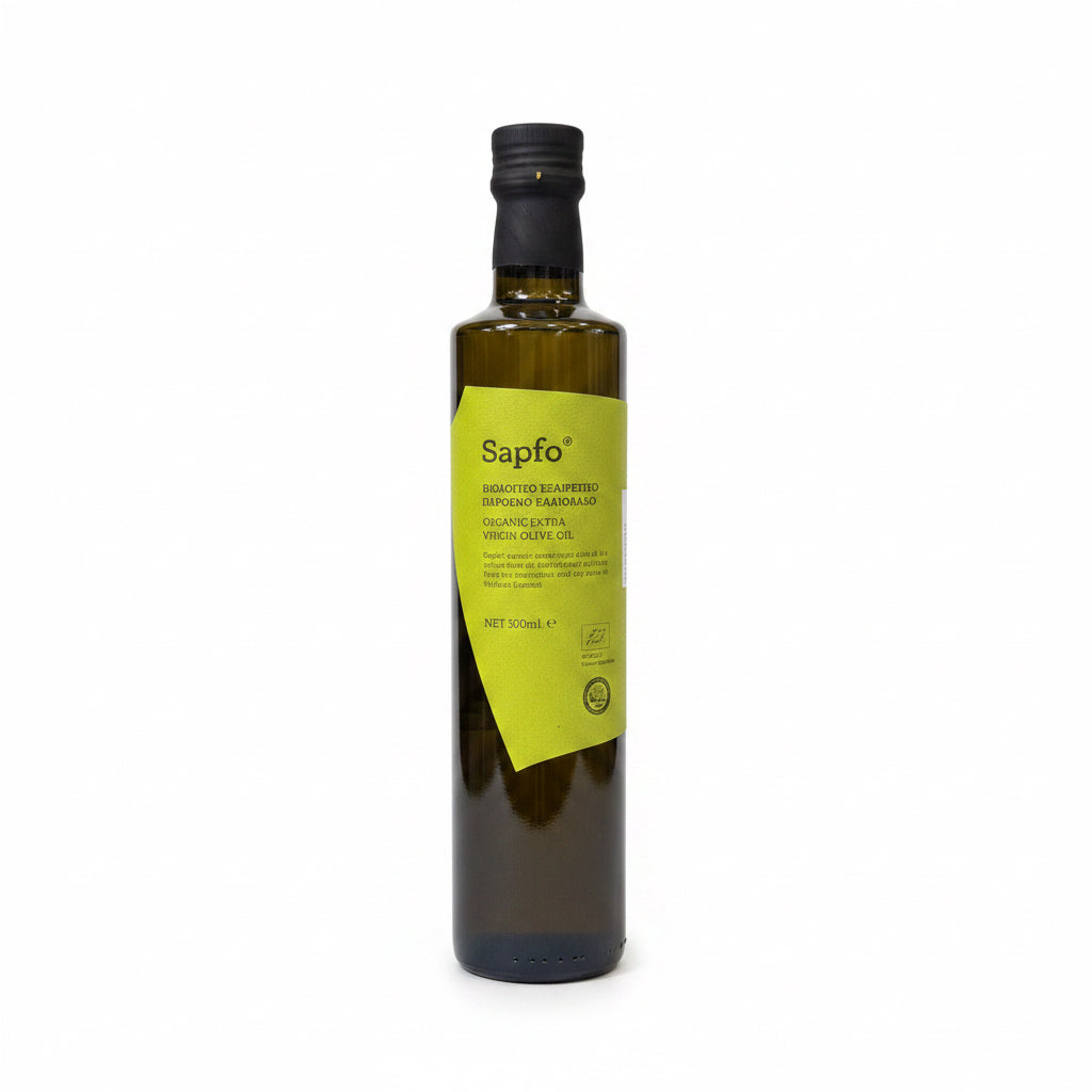 Organic Extra Virgin Olive Oil (Sapfo) 500ml