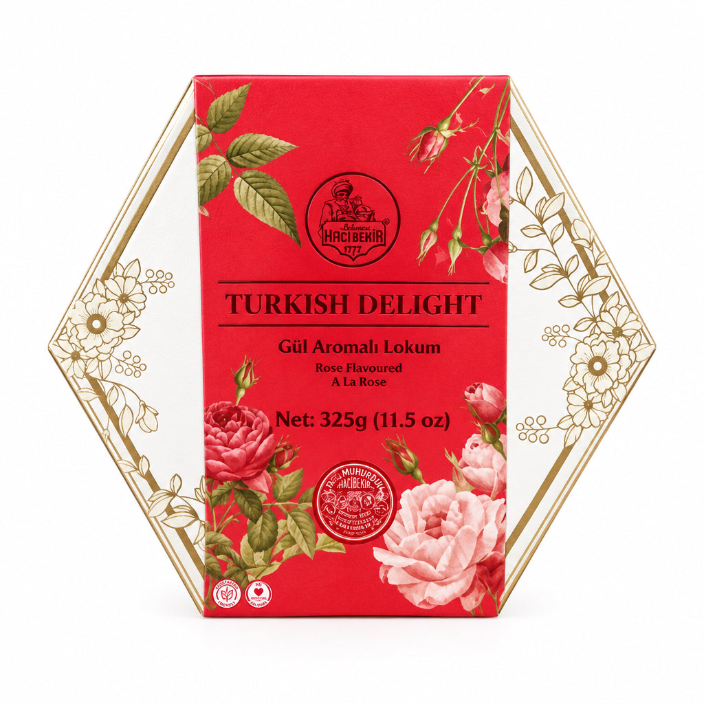 Turkish Delight - Rose 325g (Hacı Bekir)