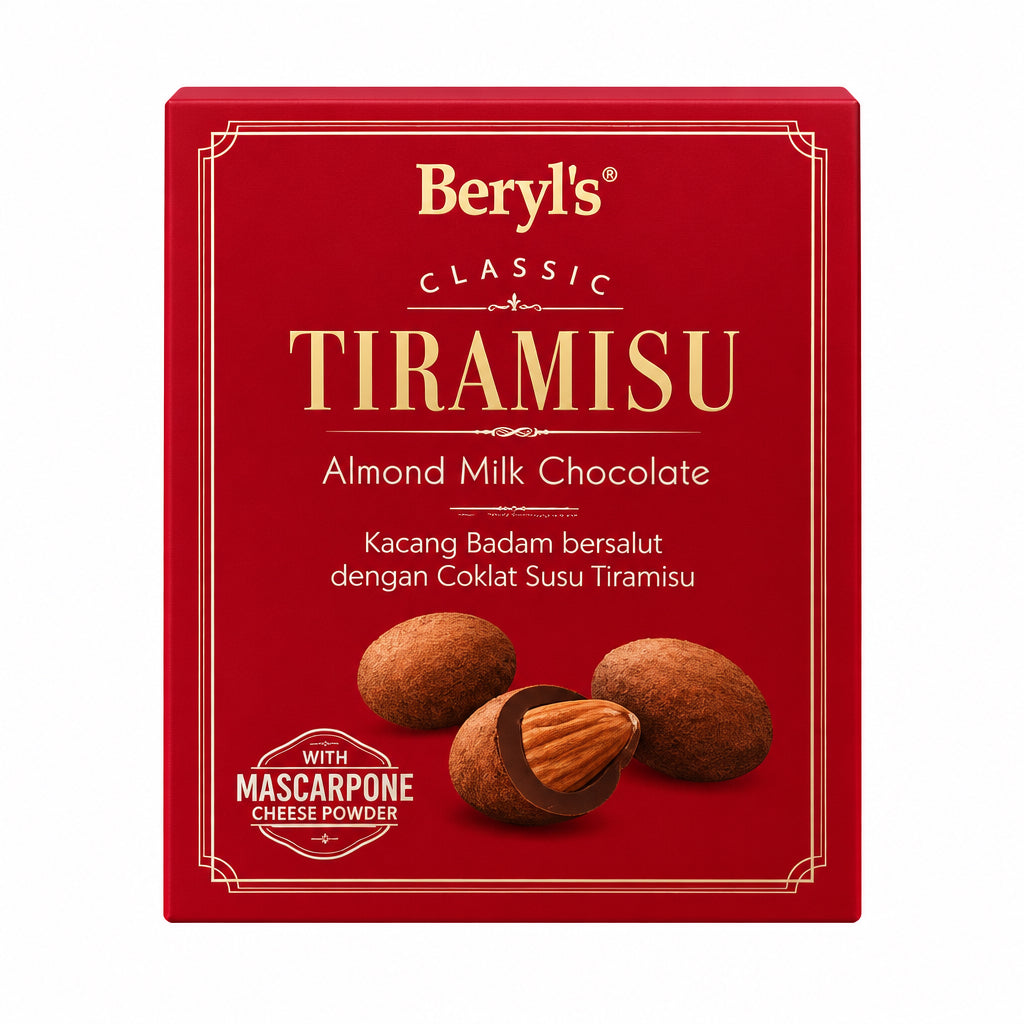 Tiramisu Almond Milk Chocolate Gift Box (Beryls)