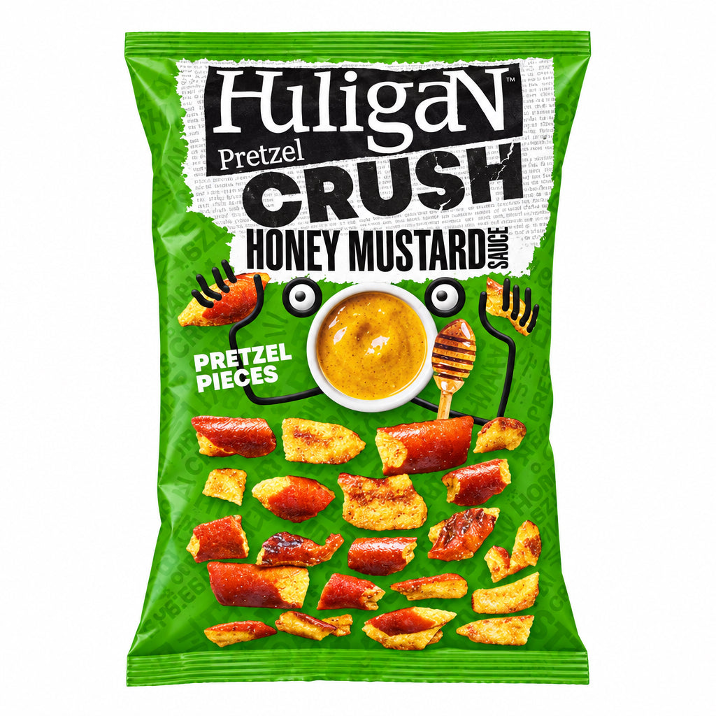 Huligan Pretzel Crush Honey Mustard Sauce 65g