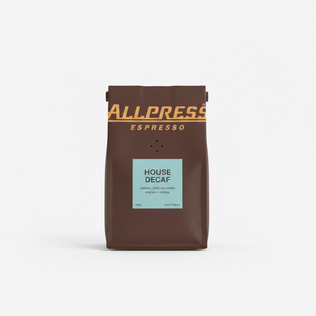 House Decaf Whole Beans 250g