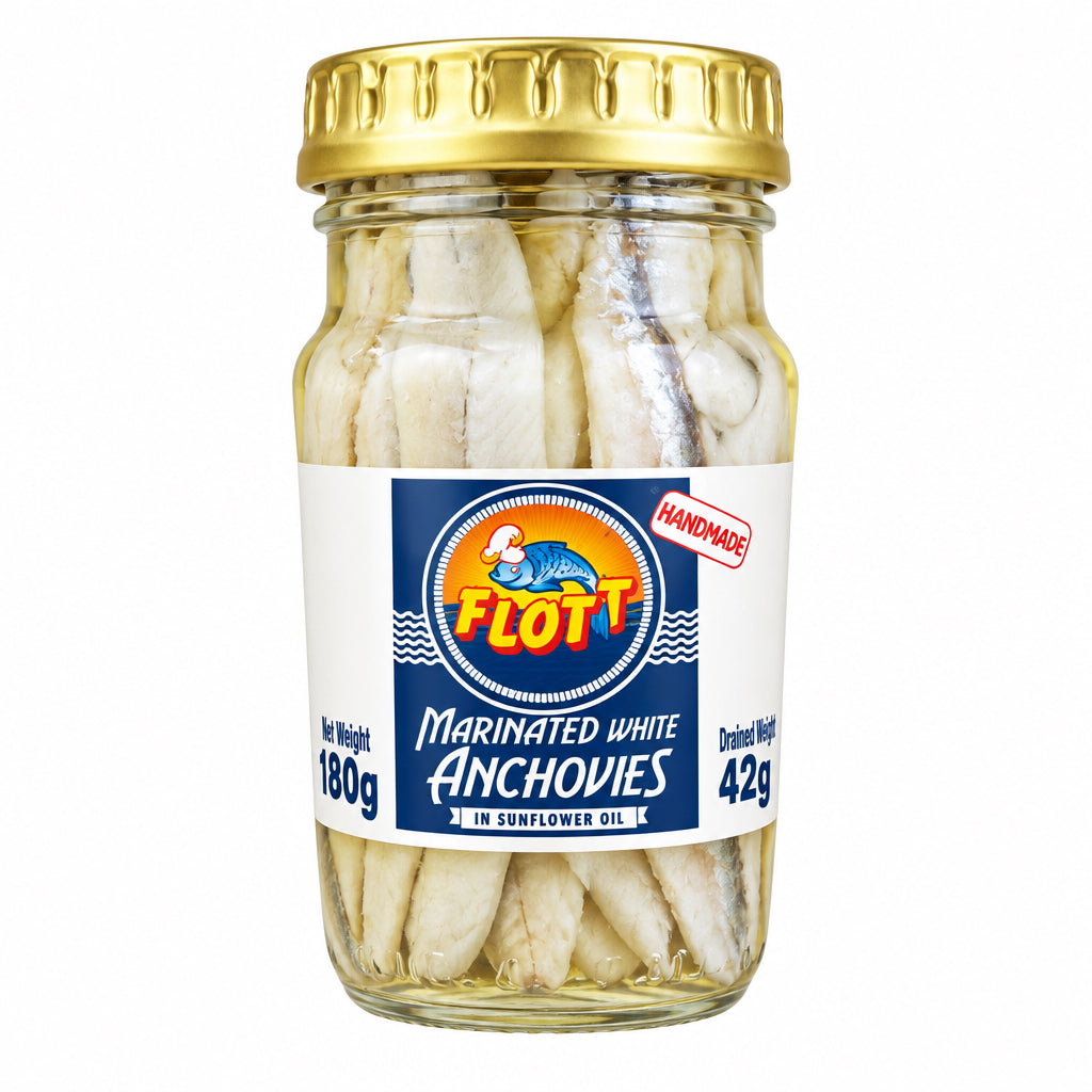 Anchovy Fillets WHITE (Flott) 80g