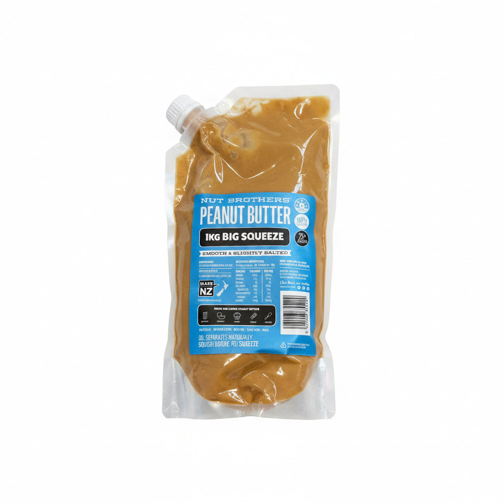 Peanut Butter Smooth 1kg (Nut Brothers)