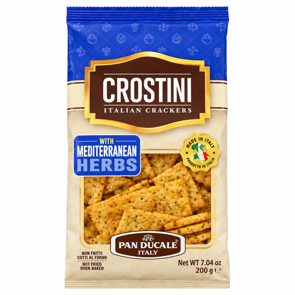 Crostini - Mediterranean Herbs 200g (Pan Ducale)