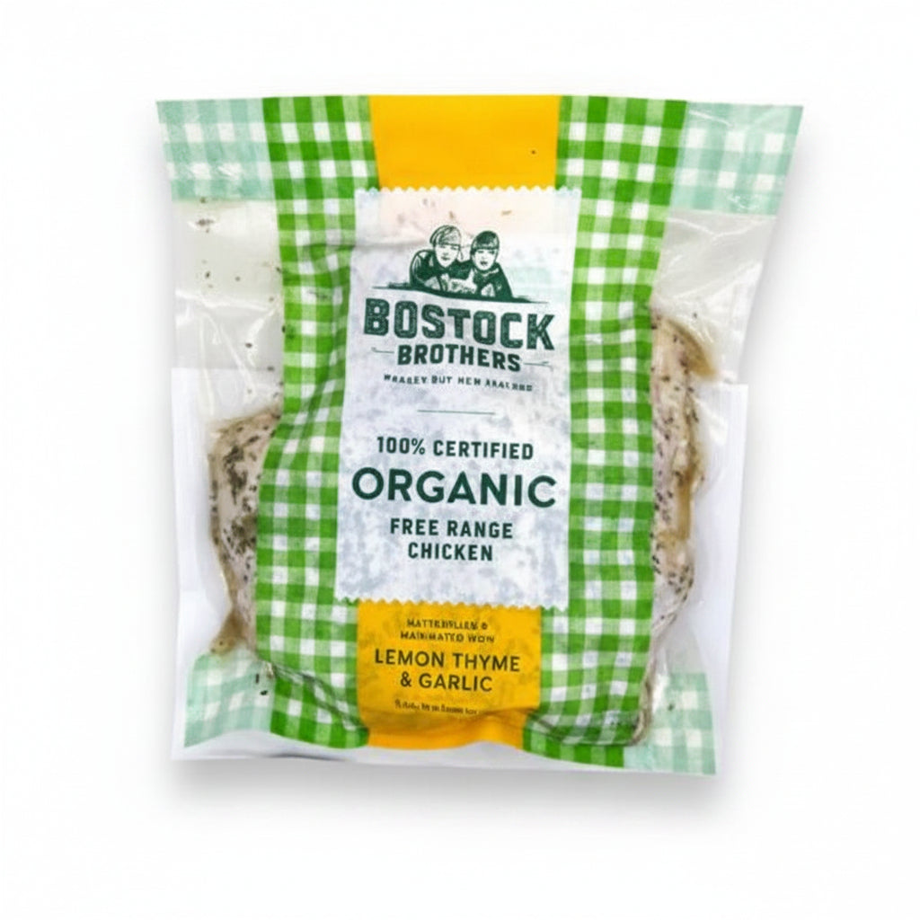 Chicken Butterflied Organic Marinated