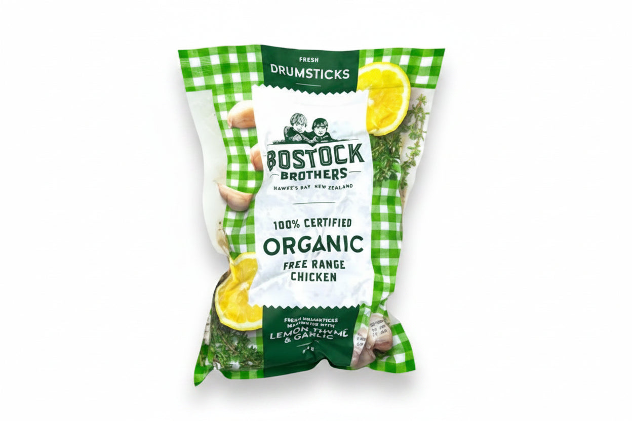 Chicken Drumsticks Organic Marinated