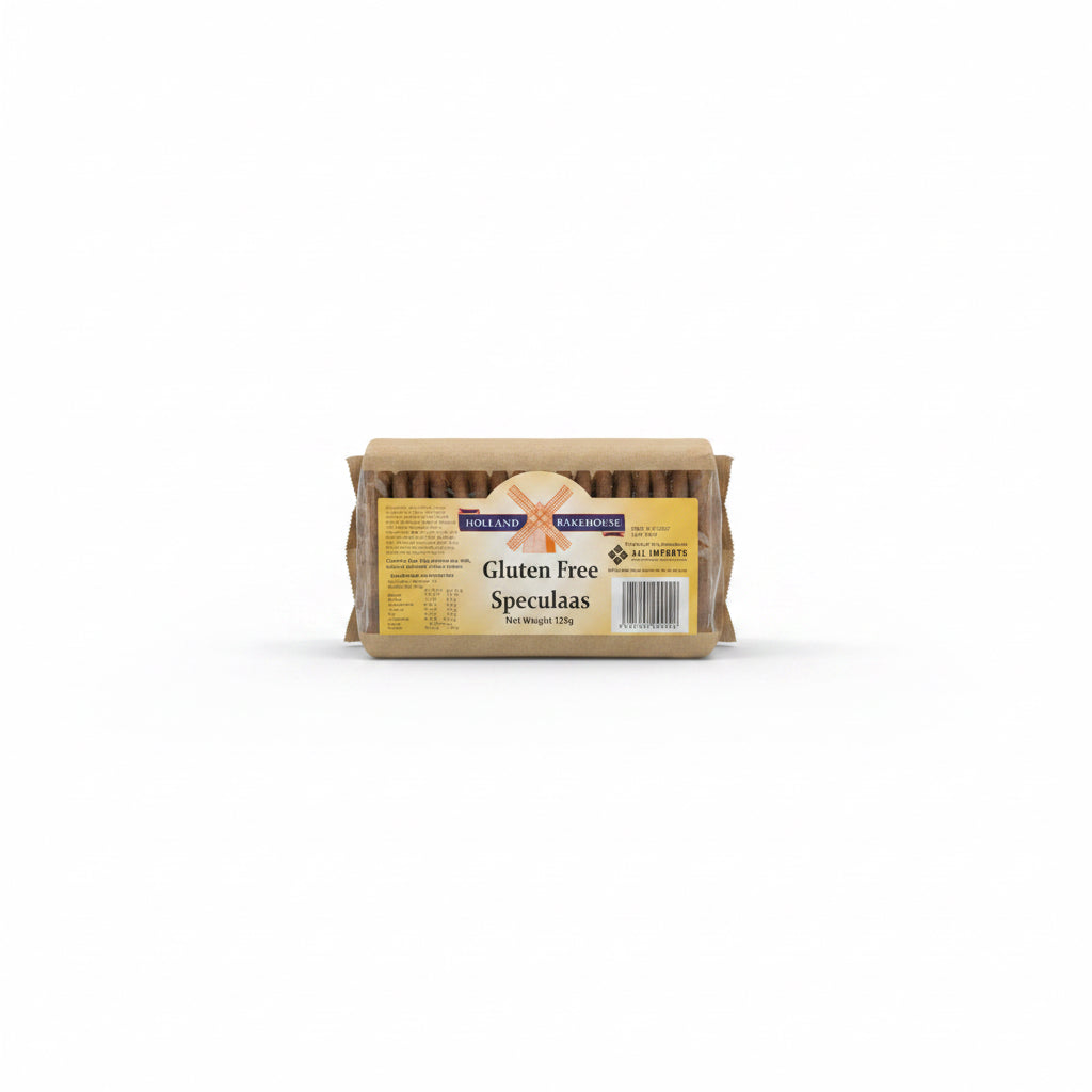 Speculaas Biscuits Gluten Free 125g (Holland bakehouse)