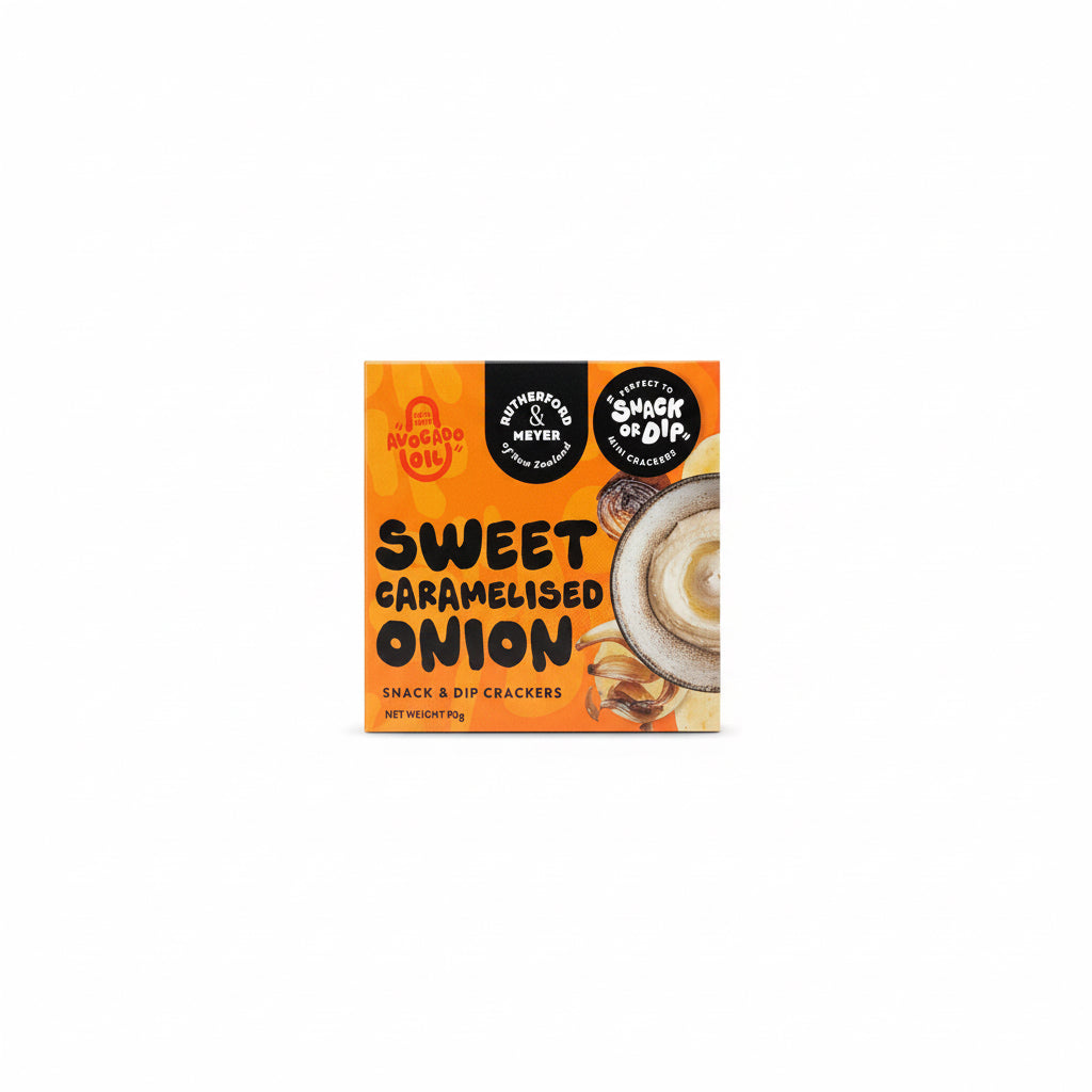Crackers - Sweet Caramalised Onion 90g (R&M)