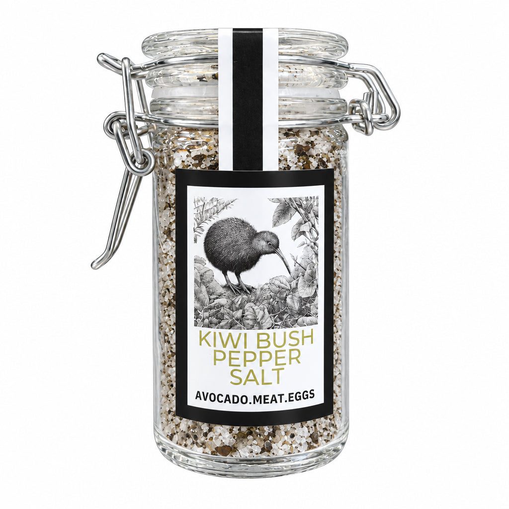 Kiwi Bush Pepper Salt (Sassy Salt Lady) 40g
