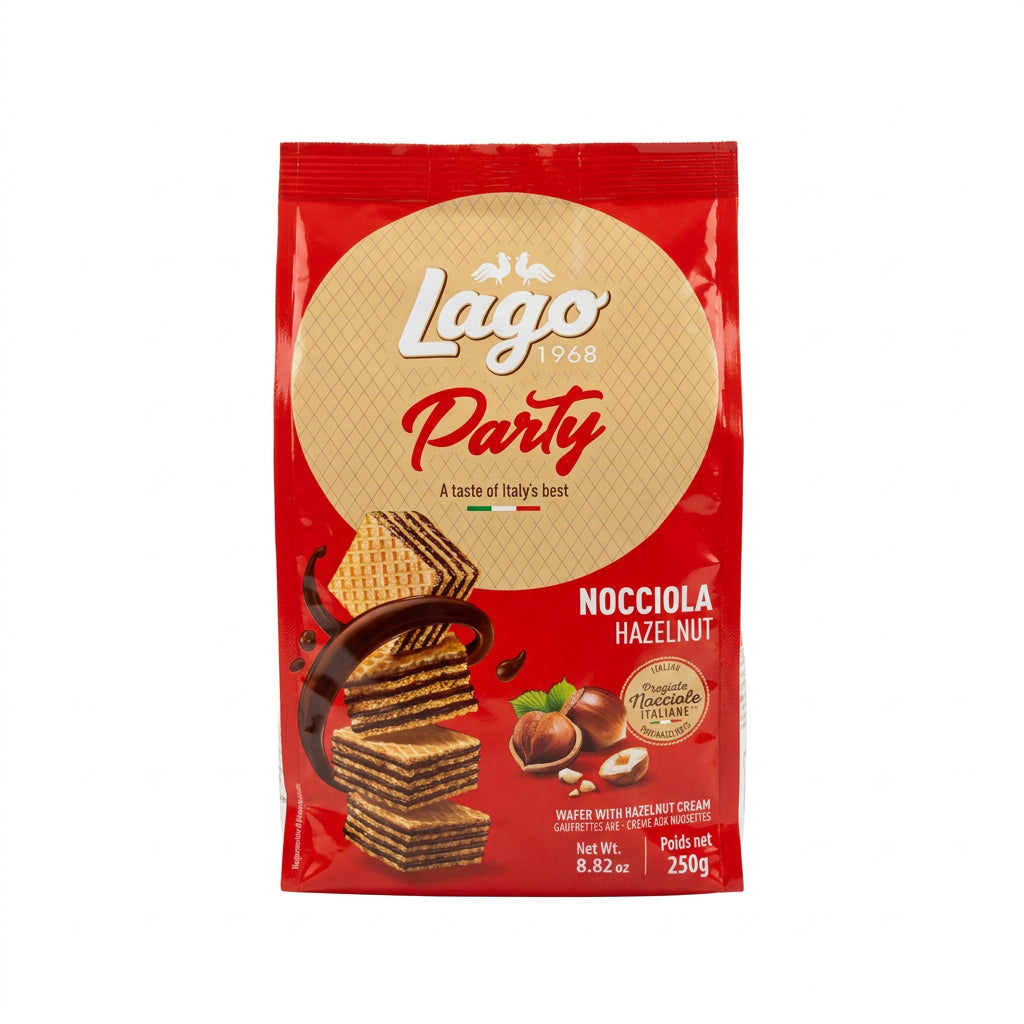 Hazelnut Party Wafers (Lago) 250g