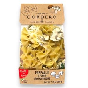 Farfalle with Mixed Mushrooms
