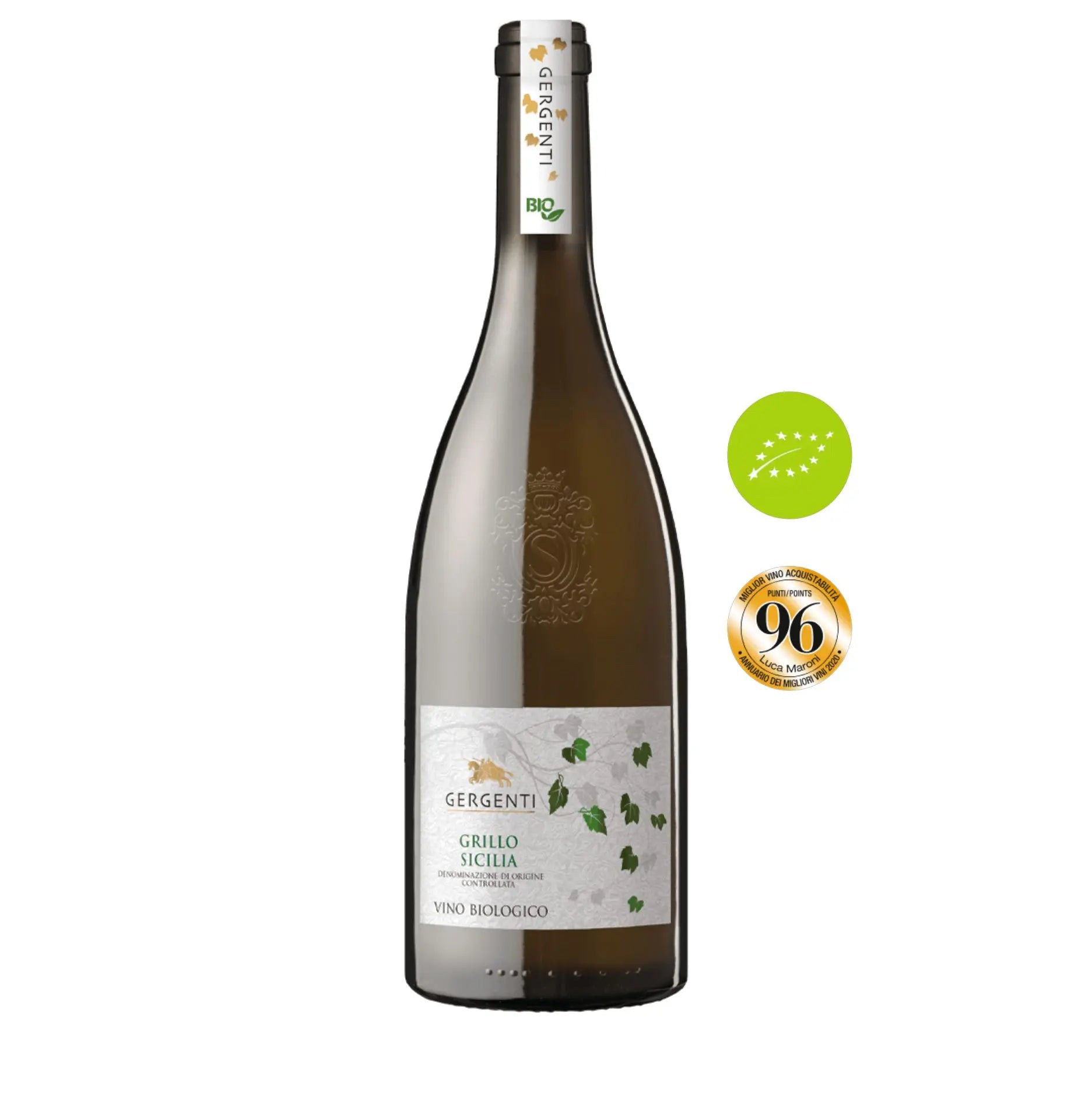 Gergenti Vino Biologico DOC Sicilia Grillo 2024