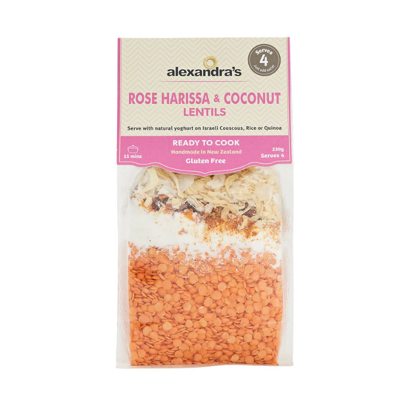 Harissa & Coconut Lentils