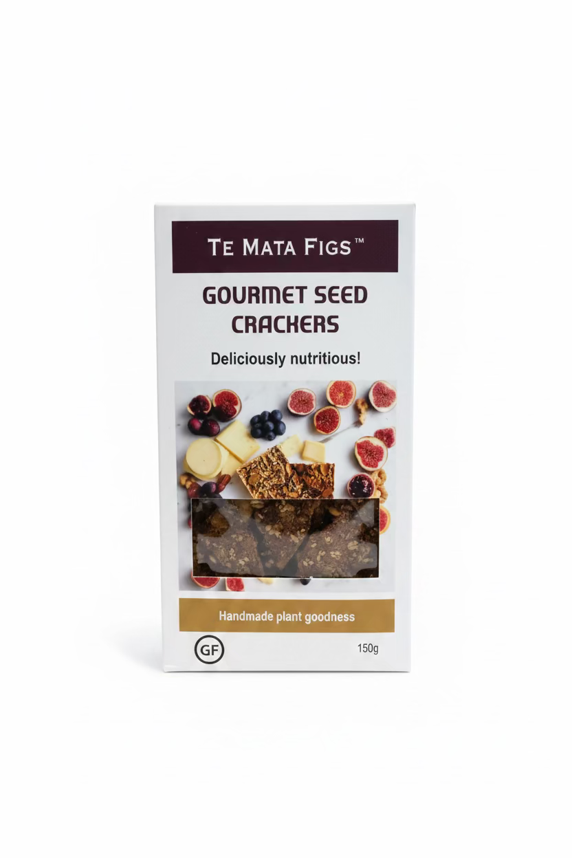 Gourmet Seed Crackers (Te Mata Figs) 150g