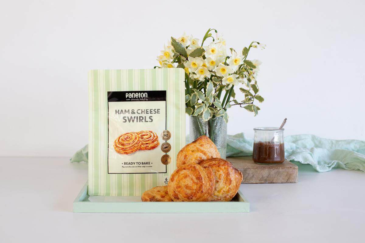Ham & Cheese Swirls 13 x 50g Paneton