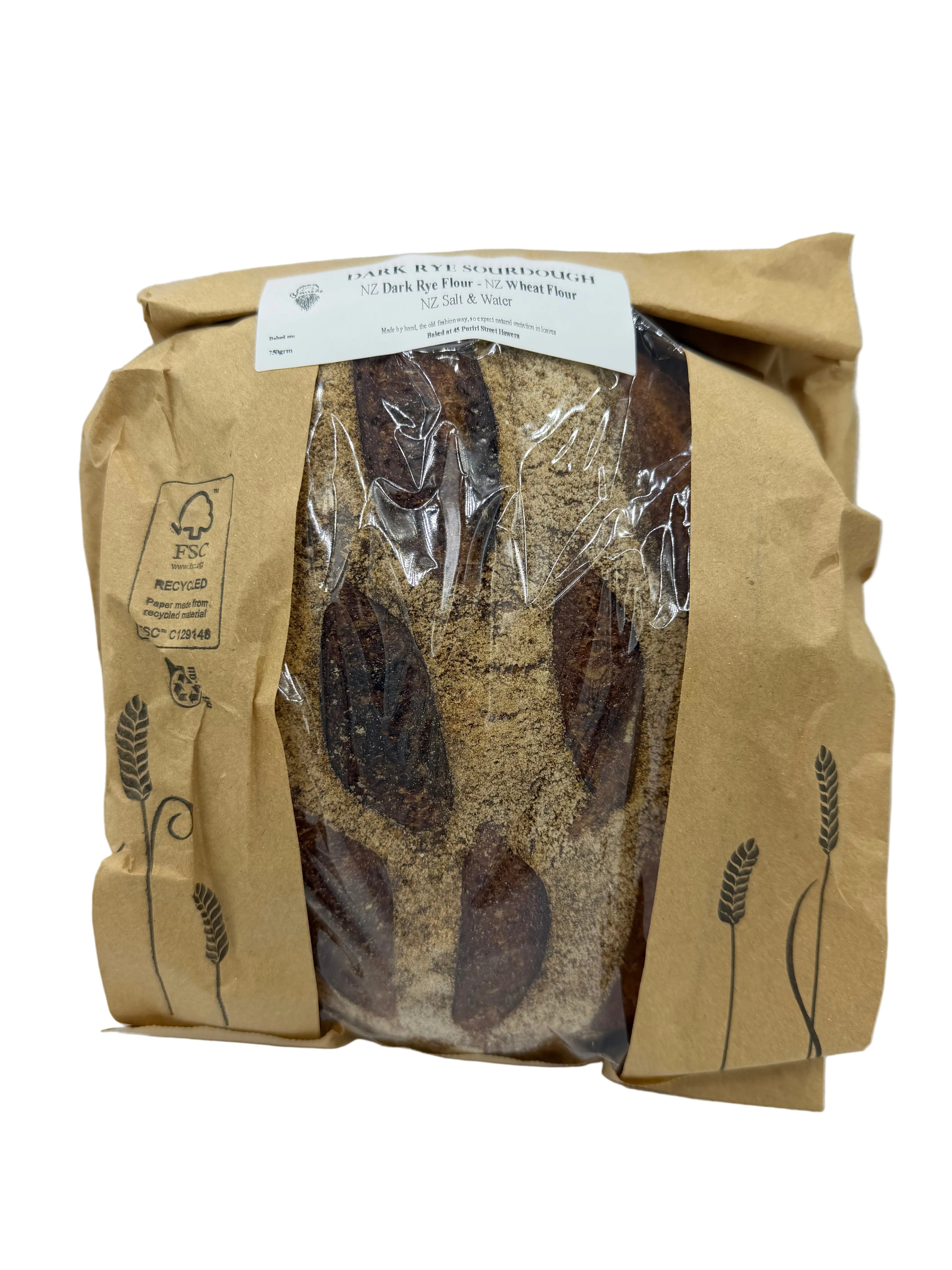 Dark Rye Sourdough (Blanche)