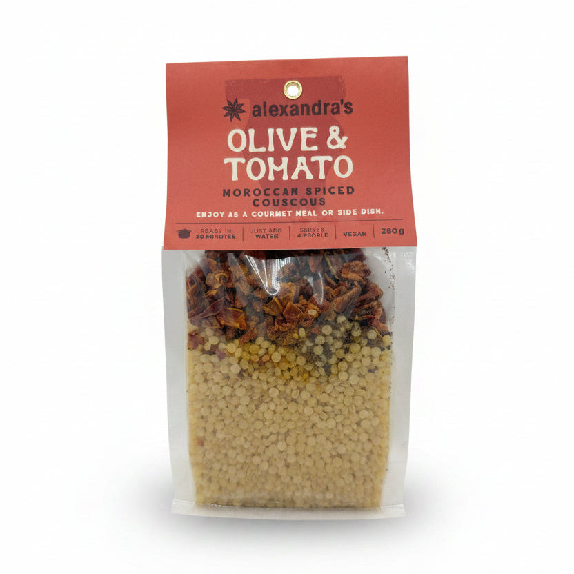 Olive and Tomato Couscous