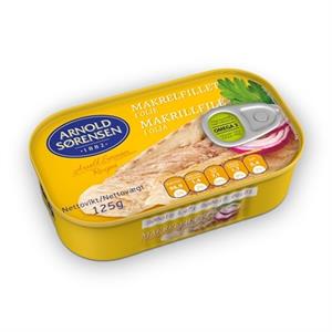 Mackerel Fillets in Oil