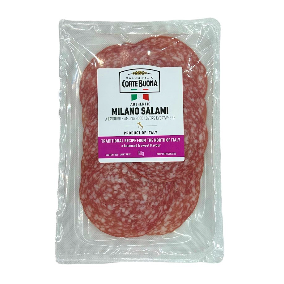 Sliced Milano Salami
