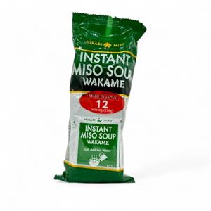 Miso Soup Instant Wakame 12x18g