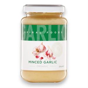 Organic Minced Garlic