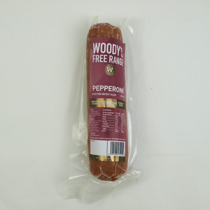 Pepperoni (Woodys) 250g