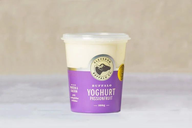 Buffalo Passionfruit Yogurt 380g (Clevedon Buffalo Company Limited) (Copy)