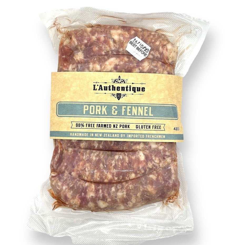 Pork & Fennel Sausages