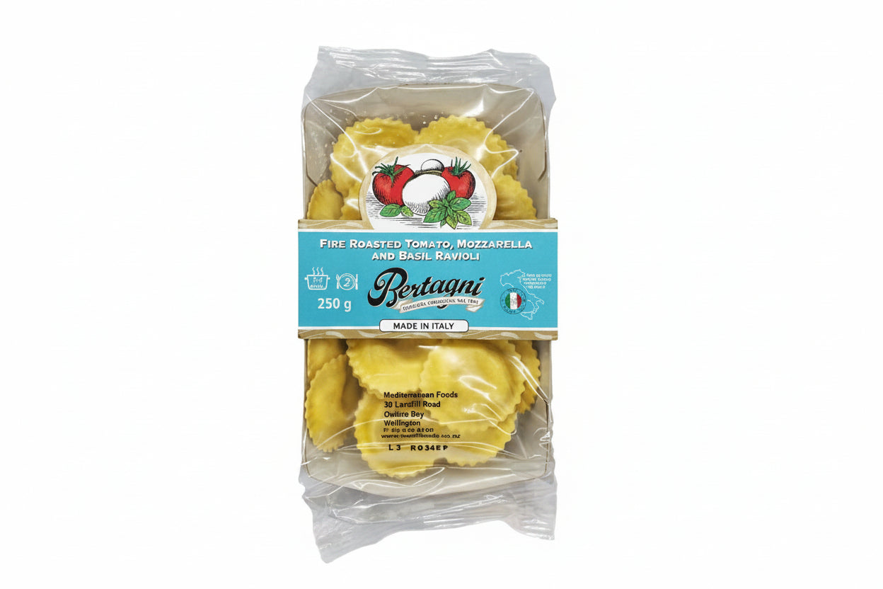 Tomato, Mozzarella & Basil Ravioli