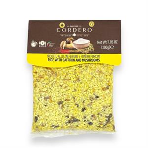 Risotto with Saffron and Mushrooms