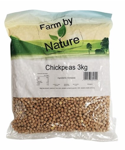 Chickpeas 3Kg (Farm By Nature)