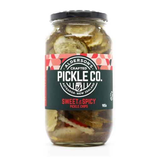 Sweet and Spicy Pickle Chips