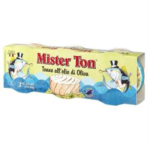 Tuna Olive Oil 3x70g (Mister Ton)