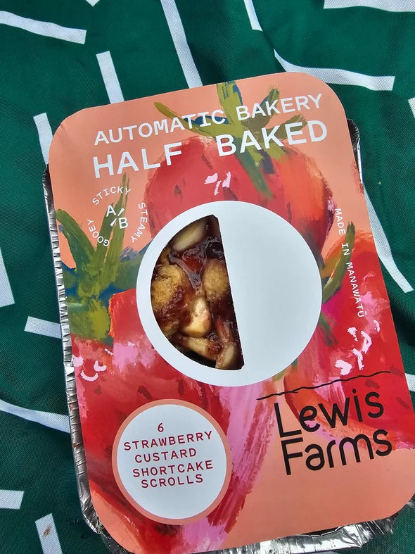 Lewis Farm Strawberry Shortcake Scroll