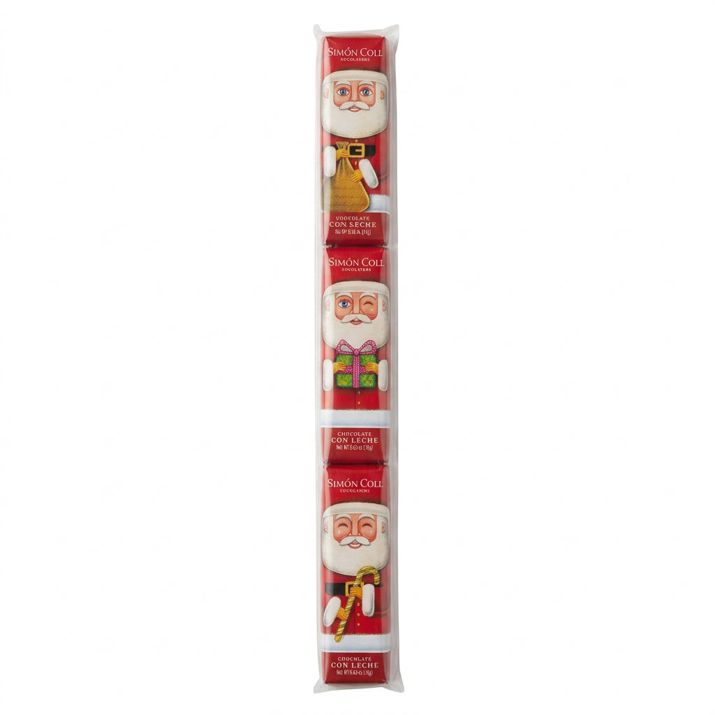 Chocolate Santas x 3 x 25g (Simon Coll)