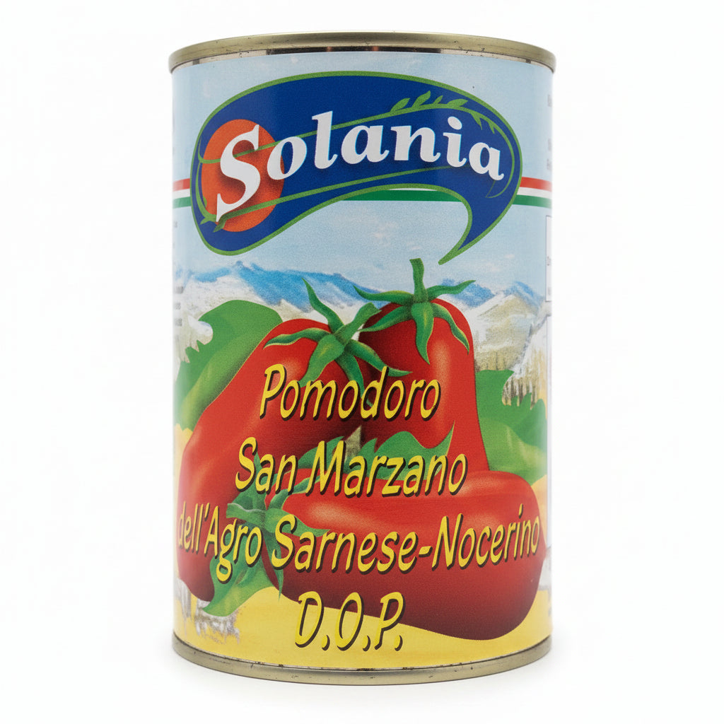San Marzano Whole Peeled Tomato 400g (Solania)