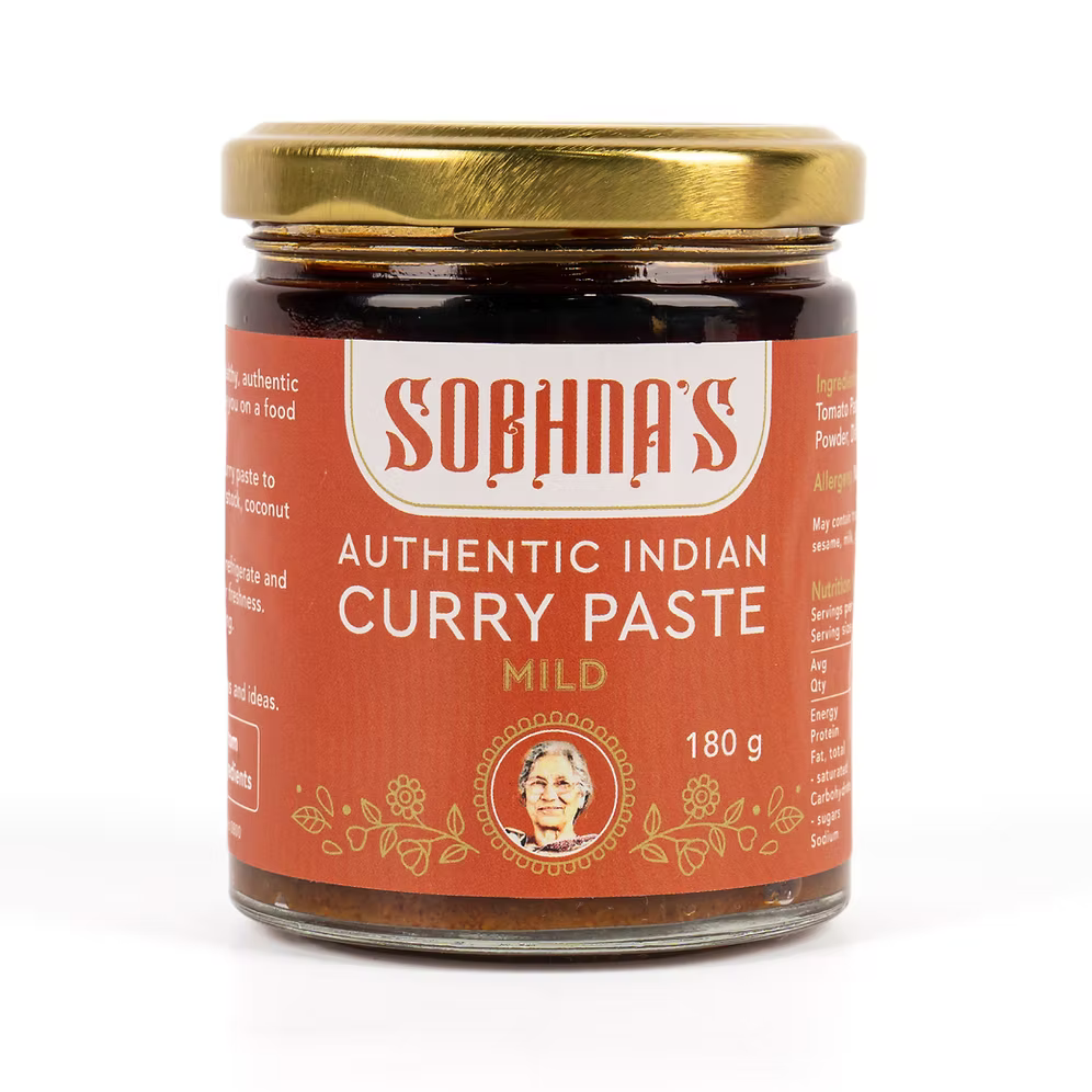 Indian Curry Paste (Mild) (Sobhna's)